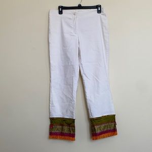 Cropped Fringe Rampage Pants